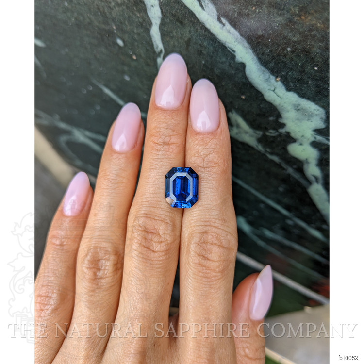 7.98 Ct. Blue Sapphire from Ceylon (Sri Lanka)