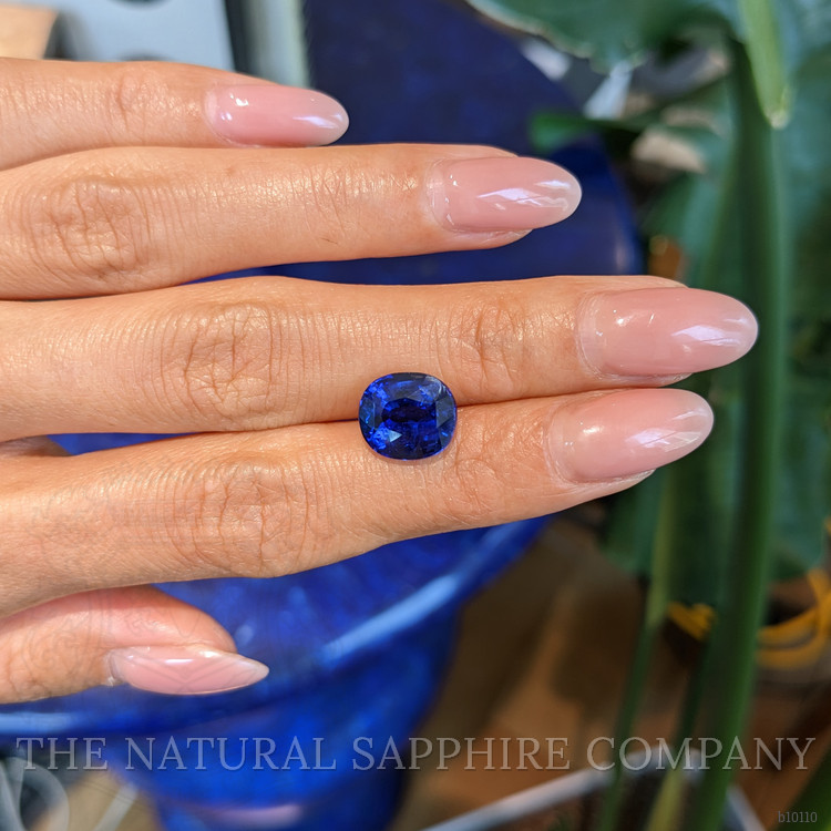 6.11 Ct. Blue Sapphire from Ceylon (Sri Lanka)