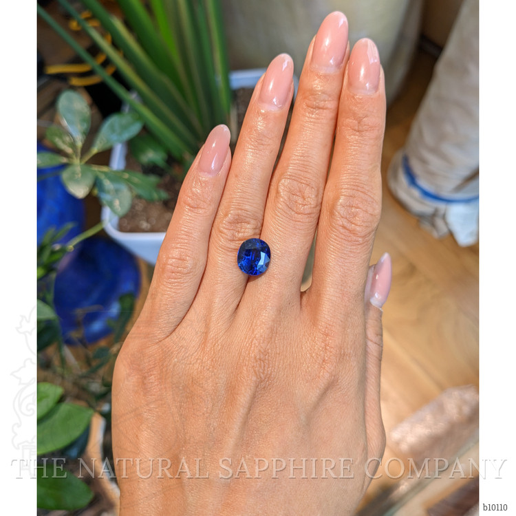 6.11 Ct. Blue Sapphire from Ceylon (Sri Lanka)