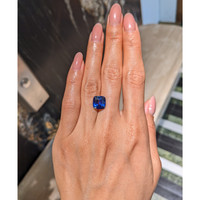 5.63 Ct. Blue Sapphire from Ceylon (Sri Lanka) Life Style