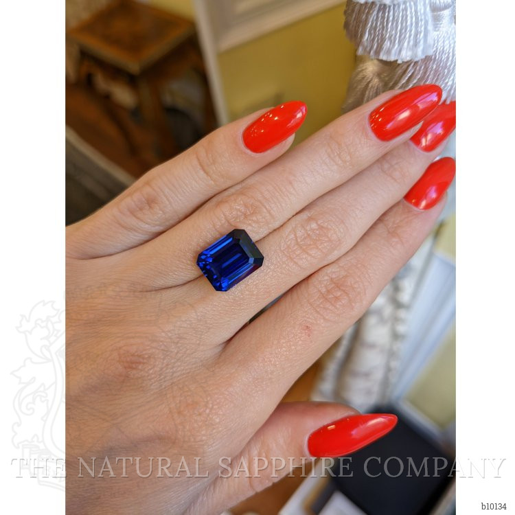 10.79 Ct. Blue Sapphire from Ceylon (Sri Lanka)