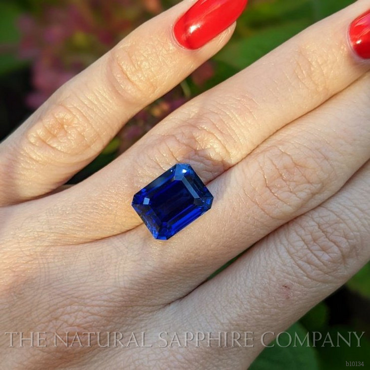 10.79 Ct. Blue Sapphire from Ceylon (Sri Lanka)