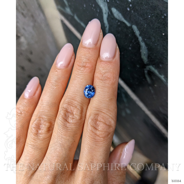 1.75 Ct. Blue Sapphire from Ceylon (Sri Lanka)
