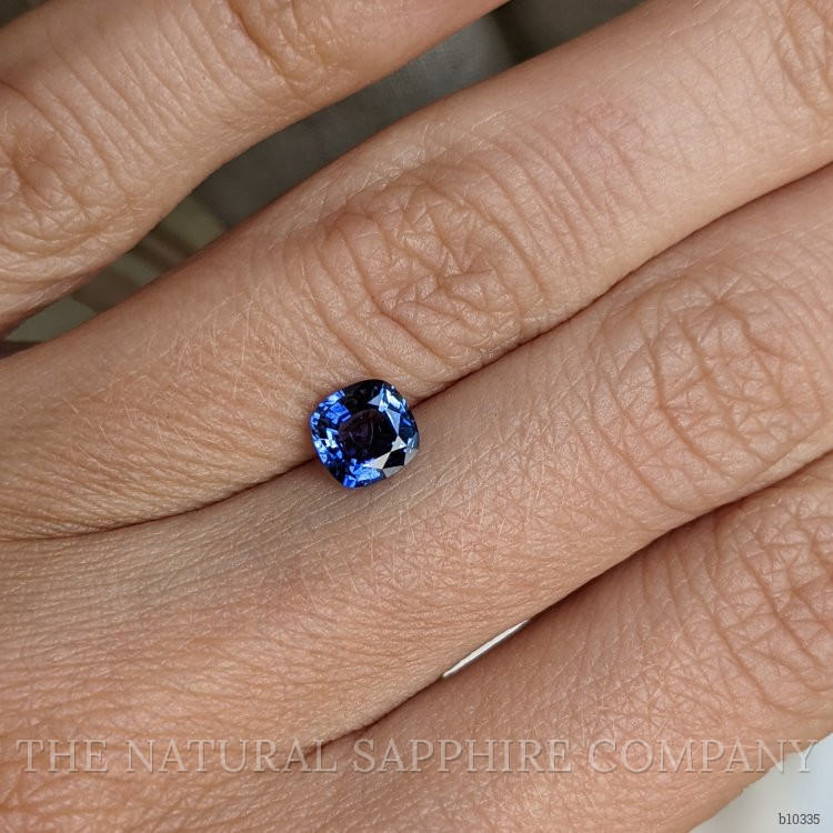 0.86 Ct. Blue Sapphire from Ceylon (Sri Lanka)