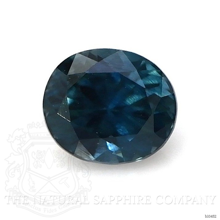 0.67 Ct. Greenish Blue Sapphire from Ceylon (Sri Lanka)