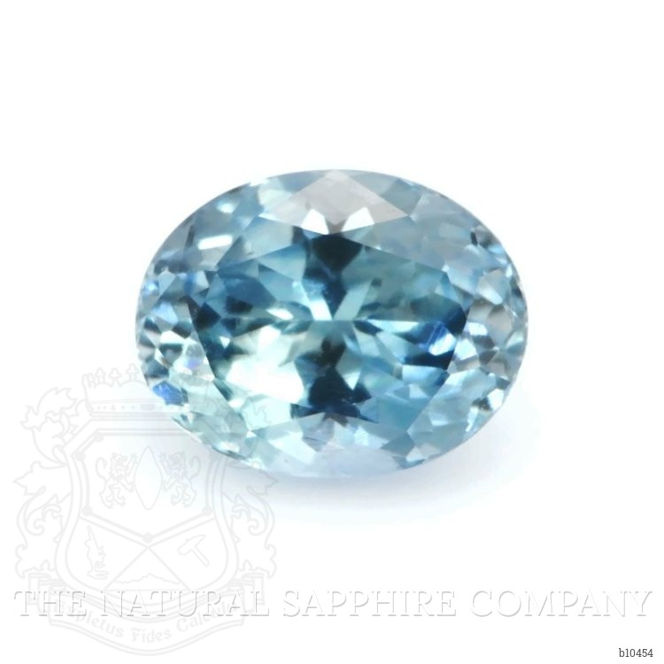 0.68 Ct. Greyish Blue Sapphire from Ceylon (Sri Lanka)