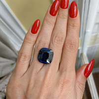 15.18 Ct. Sapphire from West Africa Life Style