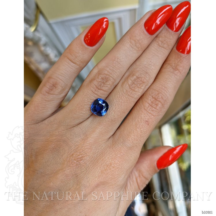 3.24 Ct. Blue Sapphire from Ceylon (Sri Lanka)