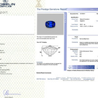 26.01 Ct. Sapphire from Burma (Myanmar) Scan Report