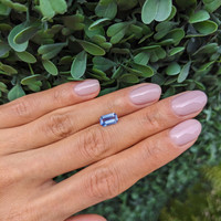 1.18 Ct. Blue Sapphire from Ceylon (Sri Lanka) Life Style