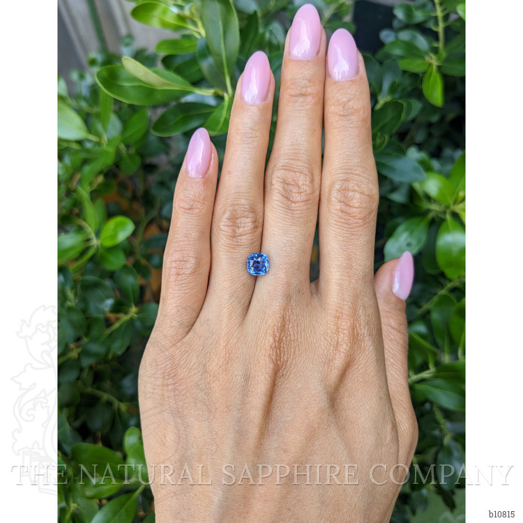 2.01 Ct. Blue Sapphire from Ceylon (Sri Lanka)