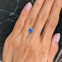 1.46 Ct. Blue Sapphire from Ceylon (Sri Lanka) Life Style