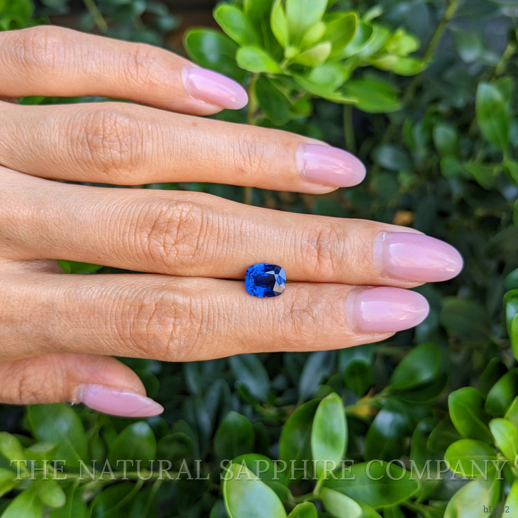 1.93 Ct. Blue Sapphire from Ceylon (Sri Lanka)