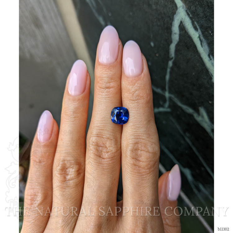 2.68 Ct. Blue Sapphire from Ceylon (Sri Lanka)
