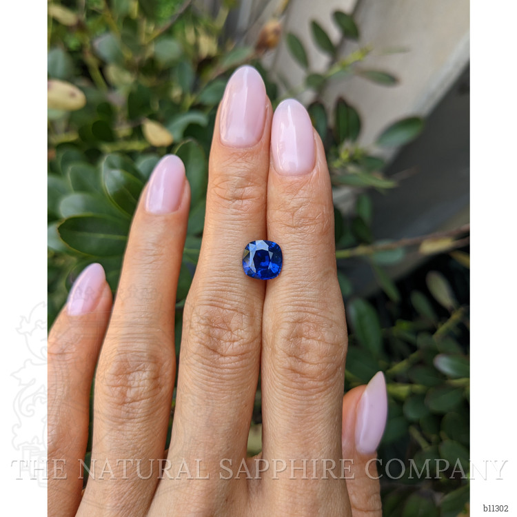 2.68 Ct. Blue Sapphire from Ceylon (Sri Lanka)