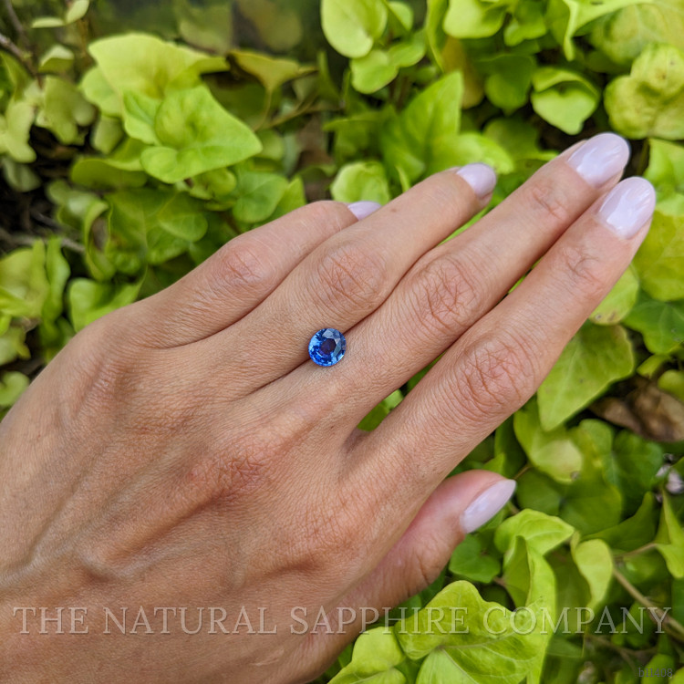 1.61 Ct. Blue Sapphire from Ceylon (Sri Lanka)