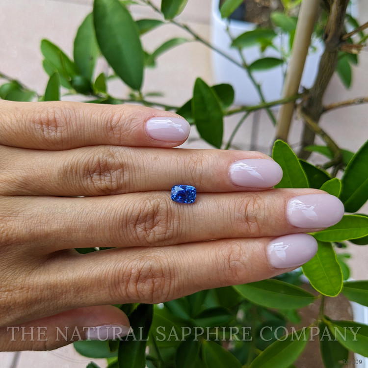 1.64 Ct. Blue Sapphire from Ceylon (Sri Lanka)
