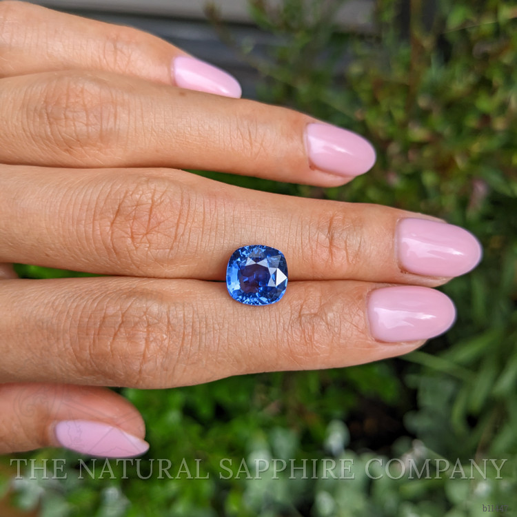 4.02 Ct. Blue Sapphire from Ceylon (Sri Lanka)