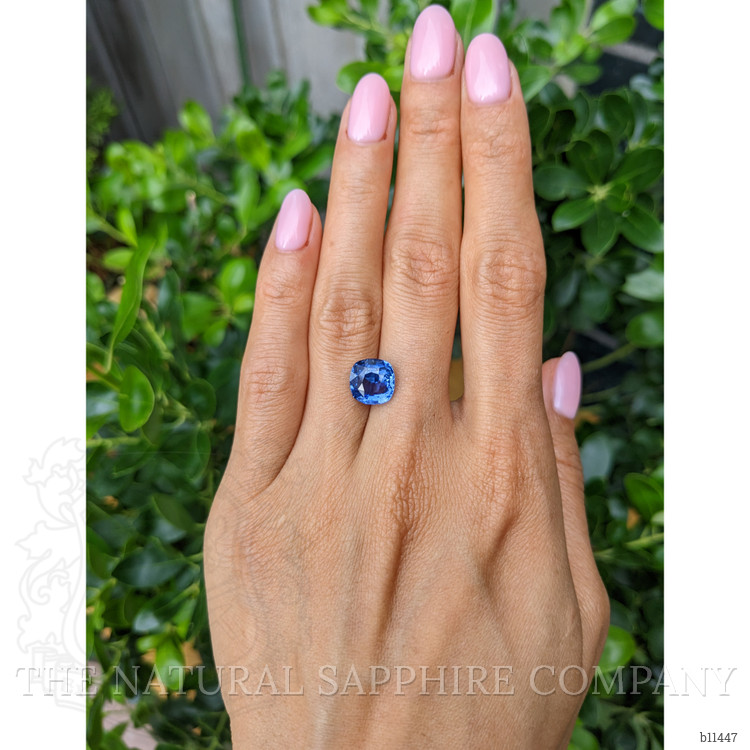 4.02 Ct. Blue Sapphire from Ceylon (Sri Lanka)