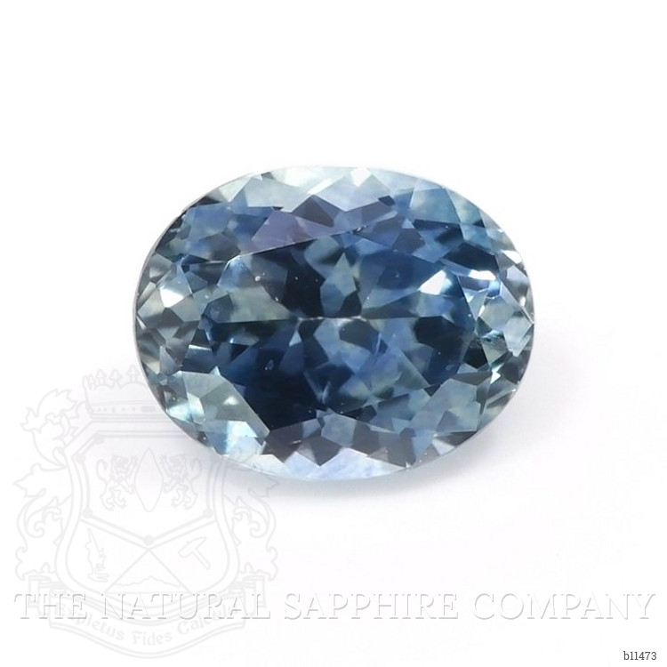 0.79 Ct. Greenish Blue Sapphire from Montana