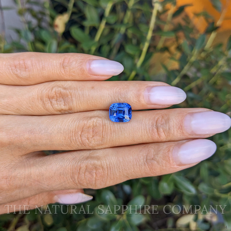 4.35 Ct. Blue Sapphire from Ceylon (Sri Lanka)