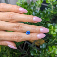 1.66 Ct. Blue Sapphire from Ceylon (Sri Lanka) Life Style