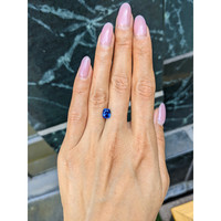 1.66 Ct. Blue Sapphire from Ceylon (Sri Lanka) Life Style