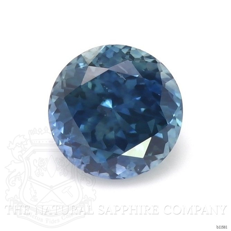 0.65 Ct. Greenish Blue Sapphire from Montana