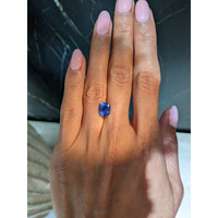 3.00 Ct. Color Change Sapphire from Ceylon (Sri Lanka) Life Style