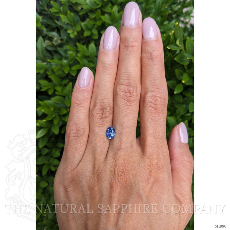 1.13 Ct. Blue Sapphire from Ceylon (Sri Lanka)