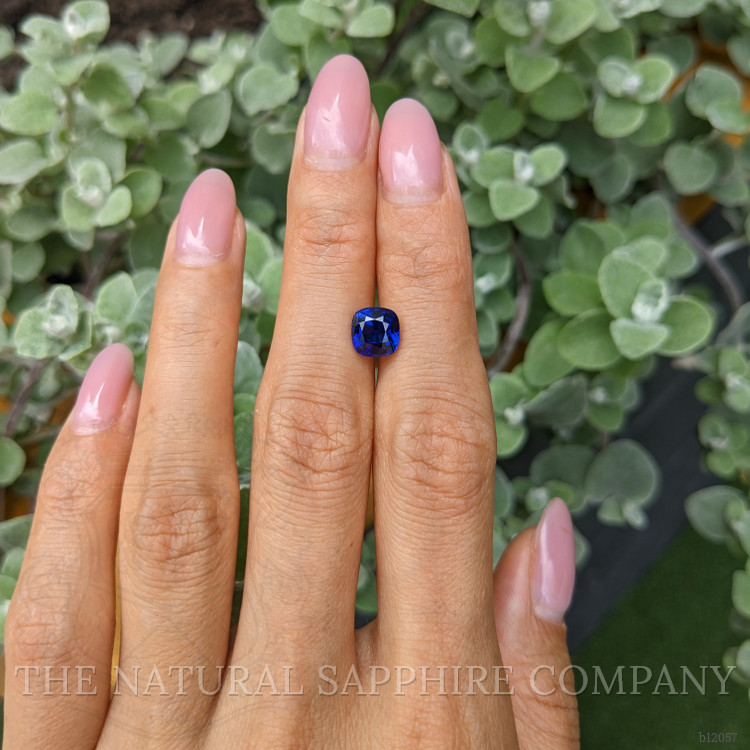 2.07 Ct. Blue Sapphire from Ceylon (Sri Lanka)