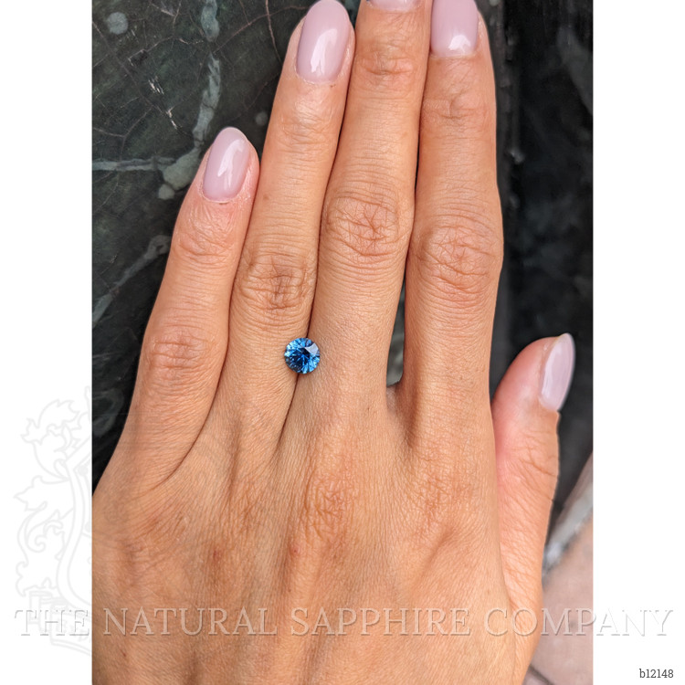 1.16 Ct. Greenish Blue Sapphire from Montana