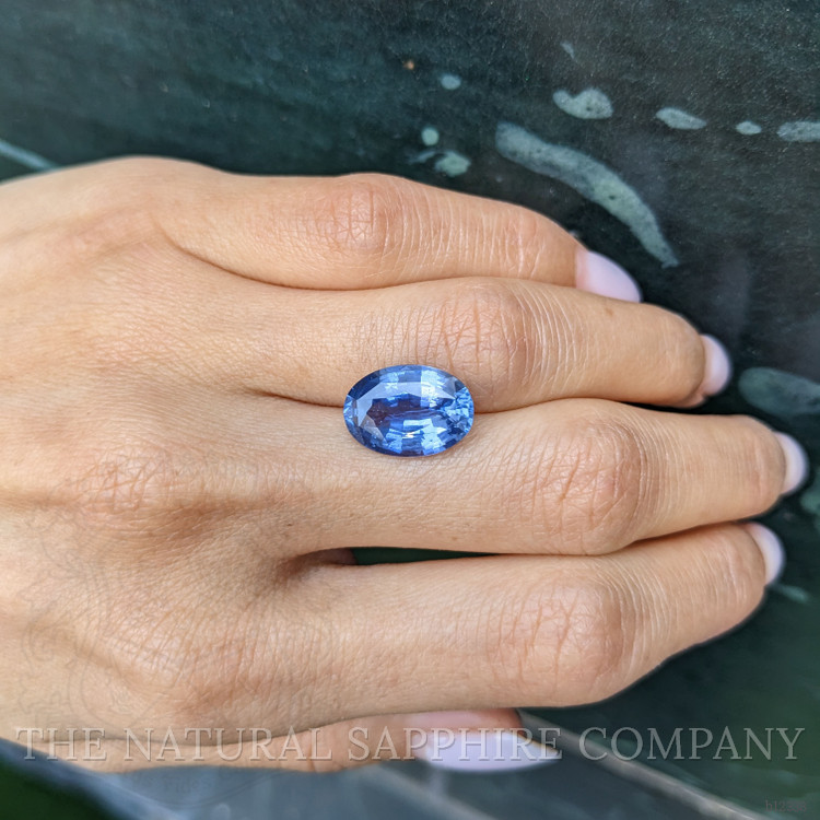 7.50 Ct. Blue Sapphire from Ceylon (Sri Lanka)