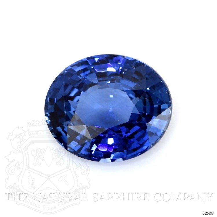 6.45 Ct. Blue Sapphire from Ceylon (Sri Lanka)