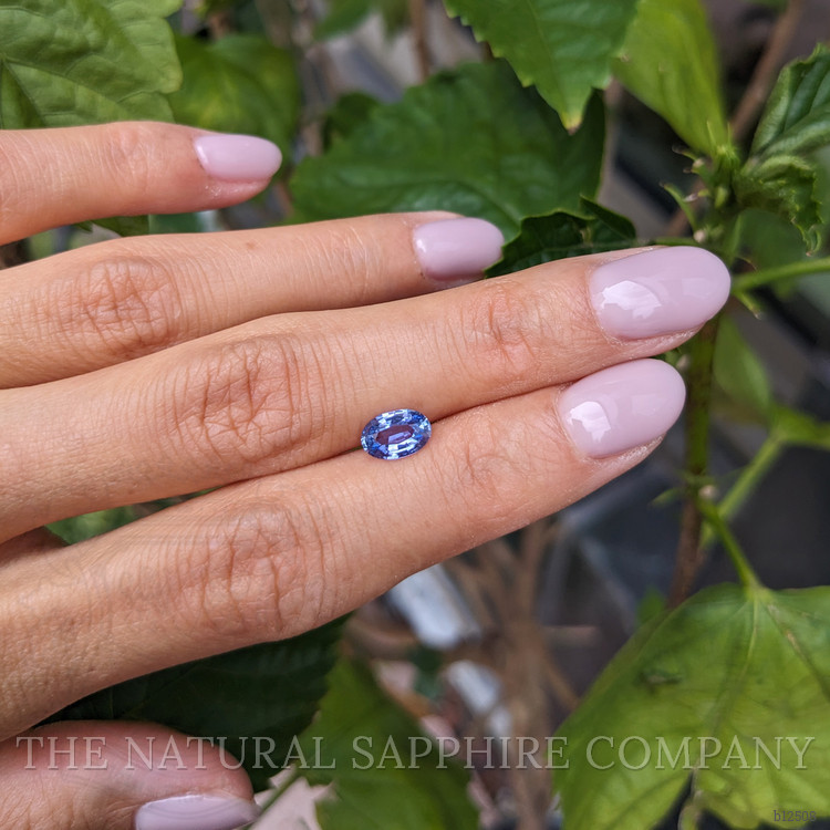 1.10 Ct. Blue Sapphire from Ceylon (Sri Lanka)