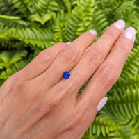 1.04 Ct. Blue Sapphire from Ceylon (Sri Lanka) Life Style