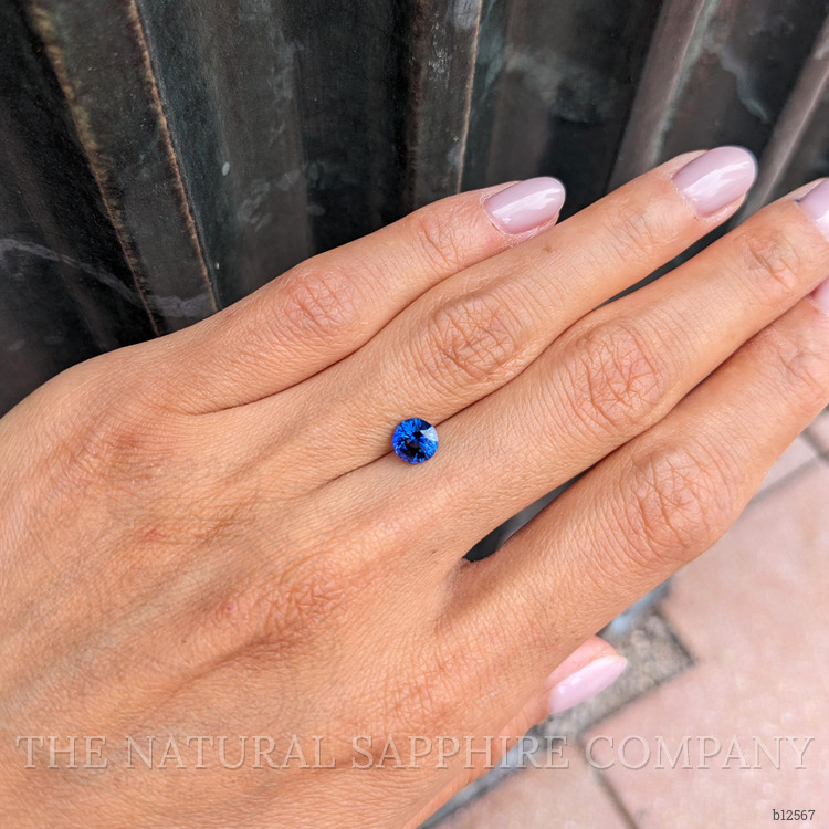1.08 Ct. Blue Sapphire from Ceylon (Sri Lanka)