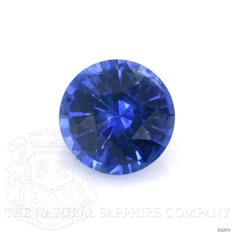 0.87 Ct. Blue Sapphire from Ceylon (Sri Lanka)