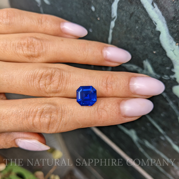 5.16 Ct. Blue Sapphire from Ceylon (Sri Lanka)