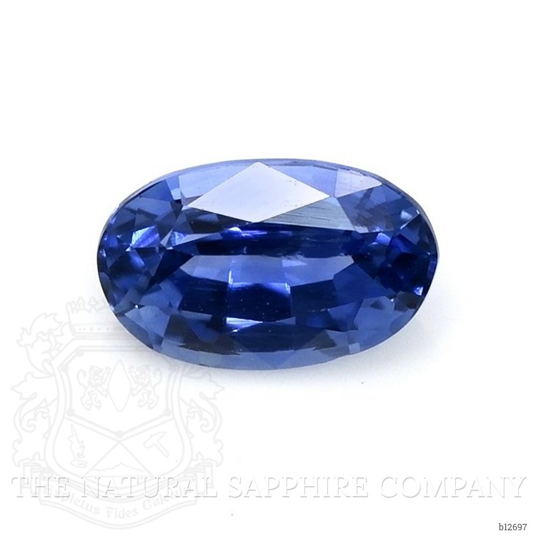 0.72 Ct. Blue Sapphire from Ceylon (Sri Lanka)