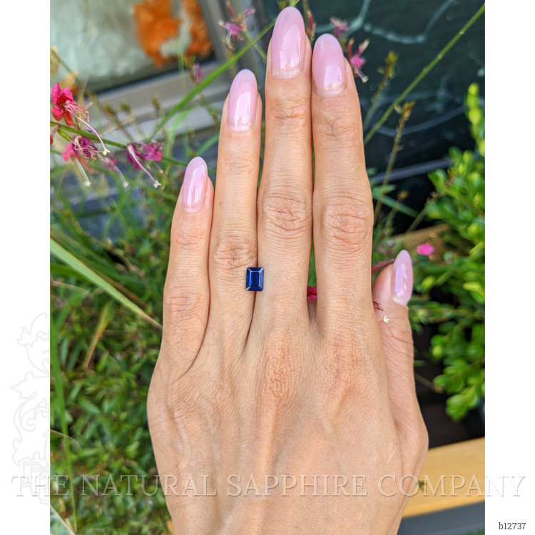 1.24 Ct. Blue Sapphire from Thailand