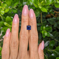 1.94 Ct. Blue Sapphire from Thailand Life Style