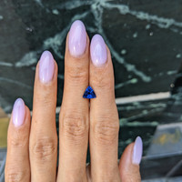 1.31 Ct. Blue Sapphire from Thailand Life Style