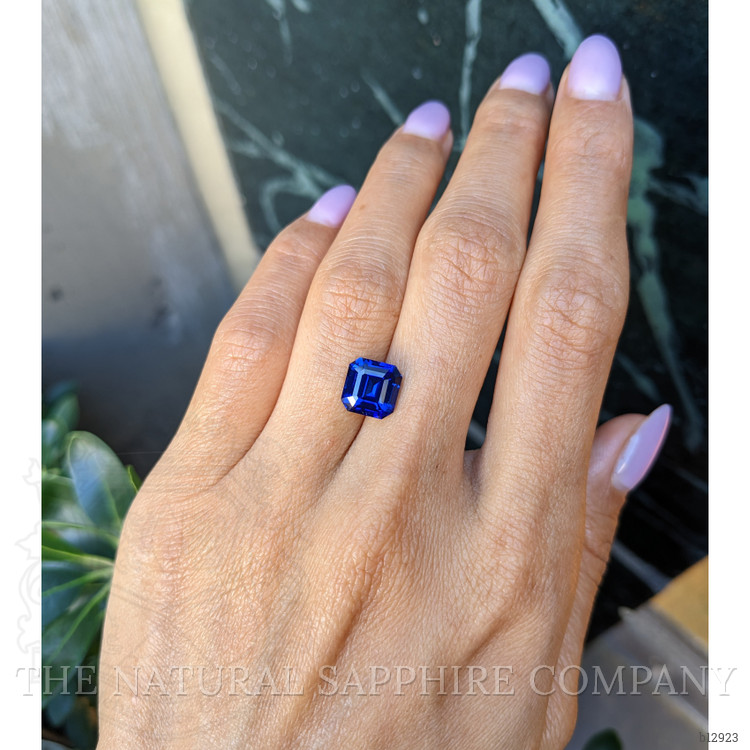 4.08 Ct. Blue Sapphire from Ceylon (Sri Lanka)