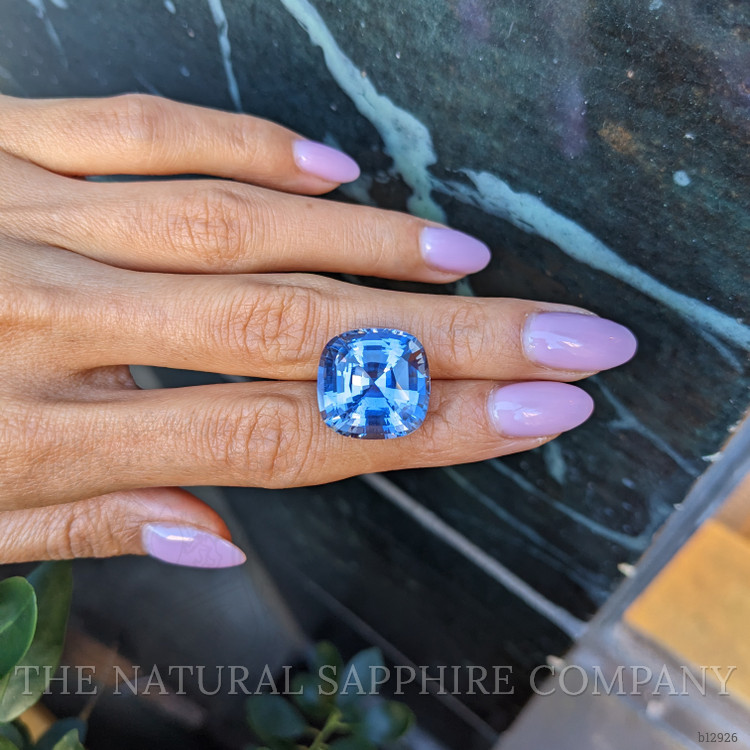 24.60 Ct. Blue Sapphire from Ceylon (Sri Lanka)