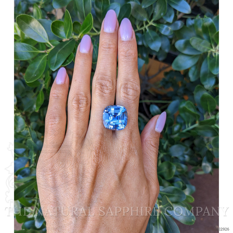 24.60 Ct. Blue Sapphire from Ceylon (Sri Lanka)