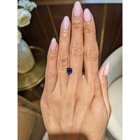 1.57 Ct. Blue Sapphire from Ceylon (Sri Lanka) Life Style