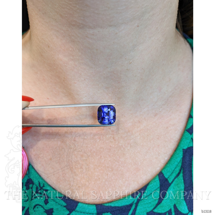 14.74 Ct. Blue Sapphire from Ceylon (Sri Lanka)