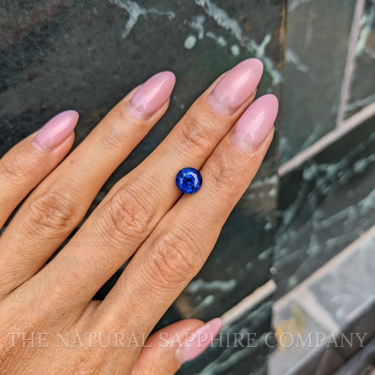 2.38 Ct. Blue Sapphire from Ceylon (Sri Lanka)