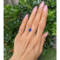 2.38 Ct. Blue Sapphire from Ceylon (Sri Lanka) Life Style